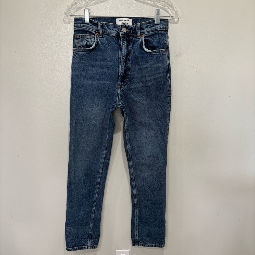 Reformation Liza Ultra High Rise Straight Jeans Women’s Size 26
